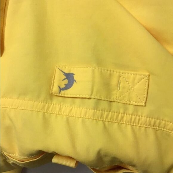 Reel Legends Mens XXL Yellow Short Sleeve Performance Fishing Shirt - Picture 5 of 6